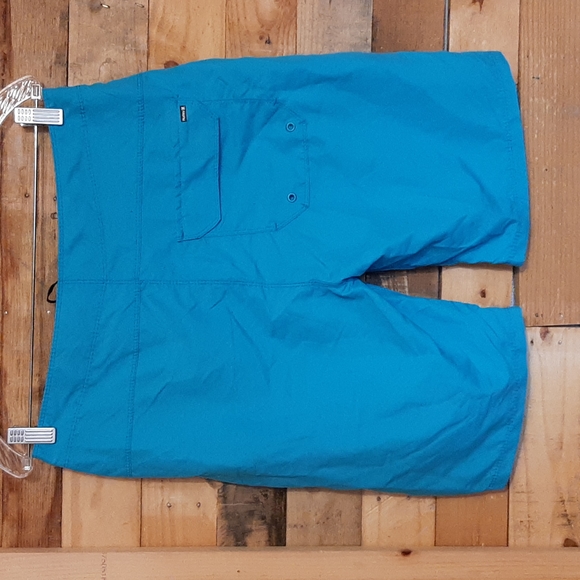 Hurley men's turquoise board shorts Size 29 - Picture 4 of 7